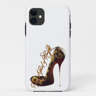 "Not Afraid of Heights" Tres Chic High Heel Design iPhone 11 Case