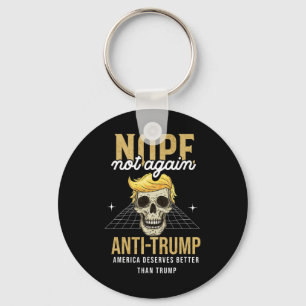 Not Again Anti-trump 2024 Key Ring