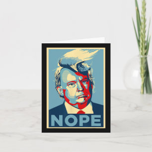 Not Again Funny Trump 2024 Card