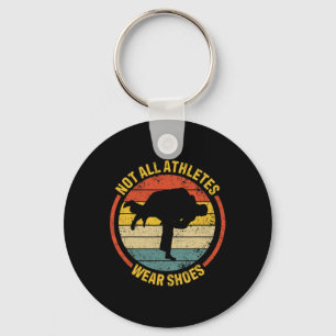 Not All Athletes Wear Shoes Judo Key Ring