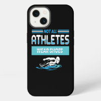 Not All Athletes Wear Shoes Swimming