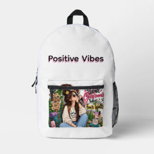 Not All Classrooms Have Four Walls – Adventure Gir Printed Backpack