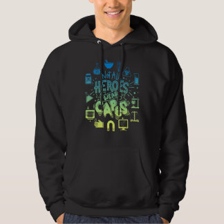 Not All Of Heroes Wear Capes Lab Tech Life Lab Wee Hoodie
