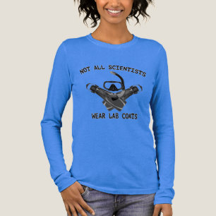 Not All Scientists Wear Lab Coats (Dark colours) Tri-Blend Shirt