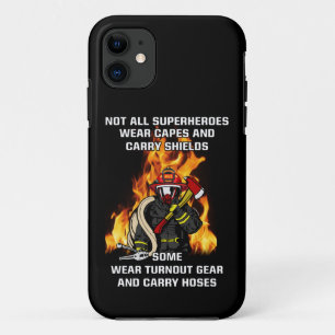 Not All Superheroes...Firefighter Case-Mate iPhone Case