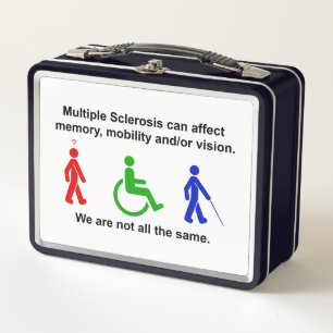 NOT ALL THE SAME METAL LUNCH BOX