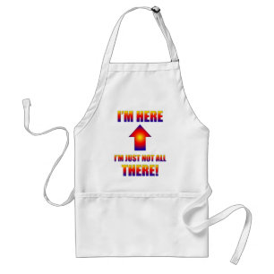 not all there apron