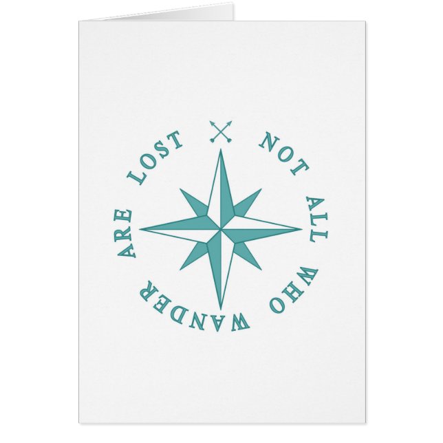 Not All Who Wander Are Lost (Front)