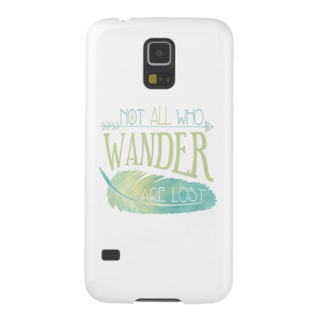 Not All Who Wander Are Lost Case-Mate Samsung Galaxy Case (Back)