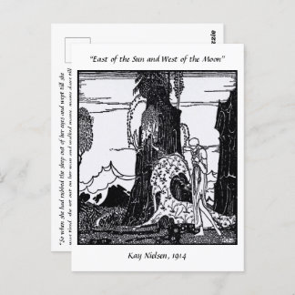 Not all who wander are lost, Kay Nielsen Postcard