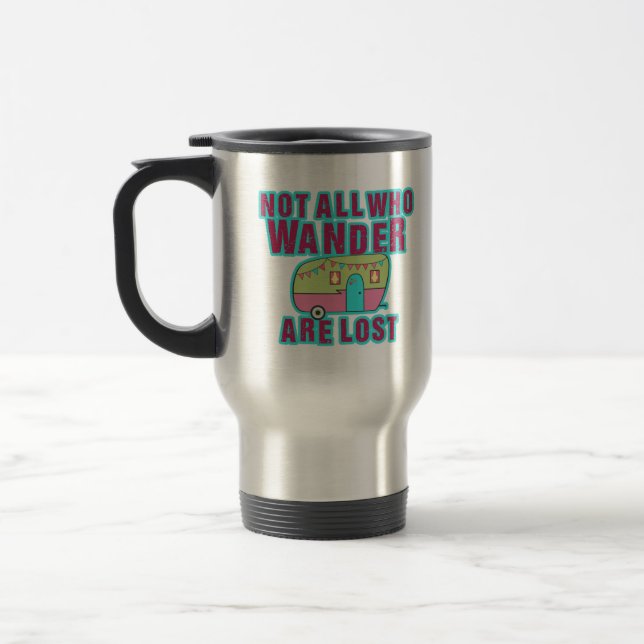 Not All Who Wander Are Lost Mugs (Left)