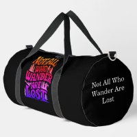 Not All Who Wander Design