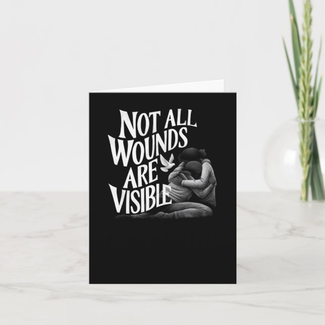 Not All Wounds Are Visible_children's Version Card (Front)