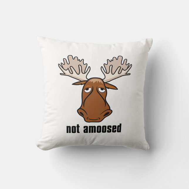 Not Amoosed Cushion (Front)