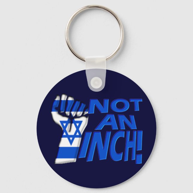 Not an Inch Key Ring (Front)