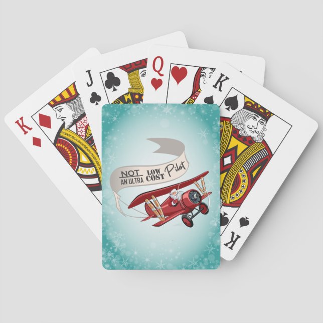 NOT an Ultra Low Cost Pilot Playing Cards (Back)