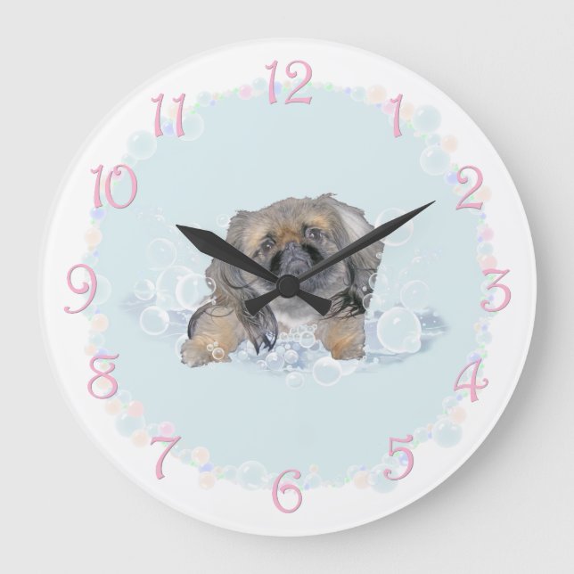 Not Another Bath Large Clock (Front)