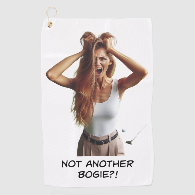 Not Another Bogie?! - Women's Golf Towel (Front)