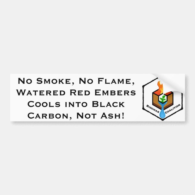 Not Ash! Bumper Sticker (Front)