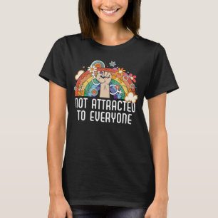 Not Attracted To Everyone Bisexual Pride Bisexuali T-Shirt