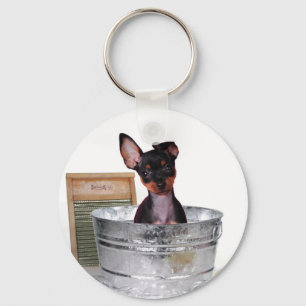 Not bath time again key ring