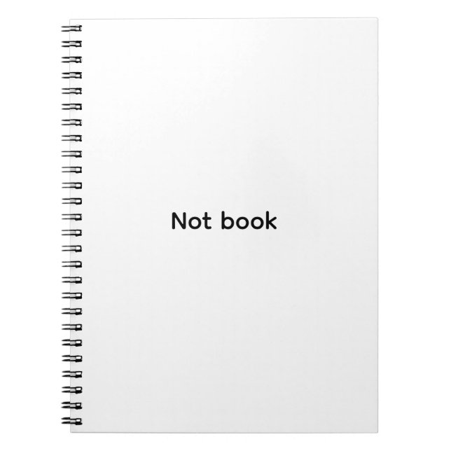 Not book  (Front)