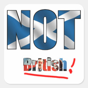 Not British Sticker
