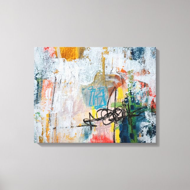 Not Centred Canvas Print (Front)