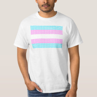 "Not Cis" Transgender Flag T-Shirt