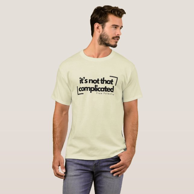 Not Complicated Version #2 T-Shirt (Front Full)