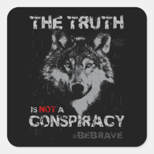 Not Conspiracy Square Sticker