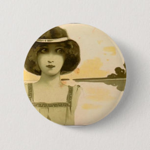 NOT DETECTED by Jacopo Bellini 6 Cm Round Badge