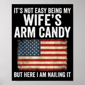 Not Easy Being Wifes Girlfriend Couple Usa Partner Poster
