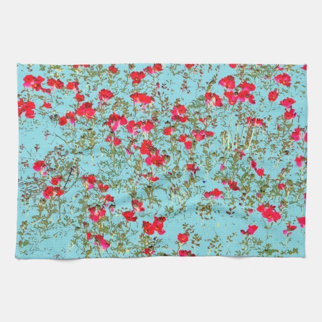 Not Enough Flowers Tea Towel (Horizontal)