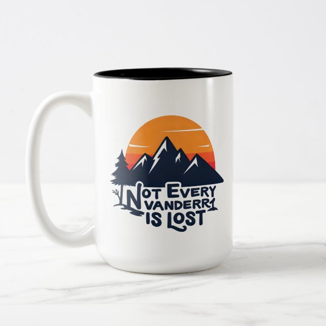 Not Every Wanderer Is Lost Mug (Left)