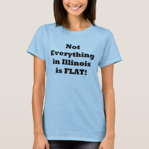 Not Everything in Illinois is Flat! T-Shirt