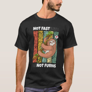 Not Fast Not Furious Cute Lazy Sloth 1 T-Shirt