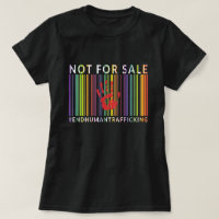Not For Sale - End Human Trafficking - Barcode 