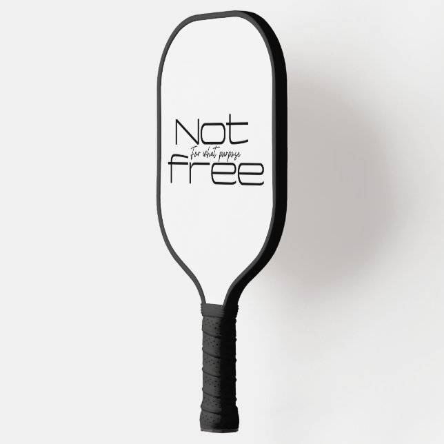 not free pickleball paddle (Left)