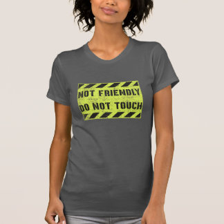 Not Friendly Do Not Touch T-Shirt