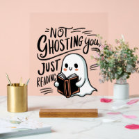 Not ghosting you, just reading