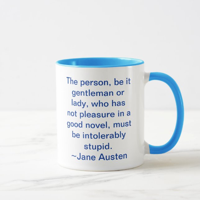 Not had pleasure in a good novel mug (Right)