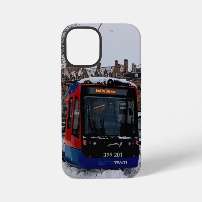 Not in service iPhone case (Back)