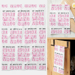 Not Infected with Woke Mind Virus Pattern Custom Tea Towel<br><div class="desc">Not Infected with Woke Mind Virus :)</div>