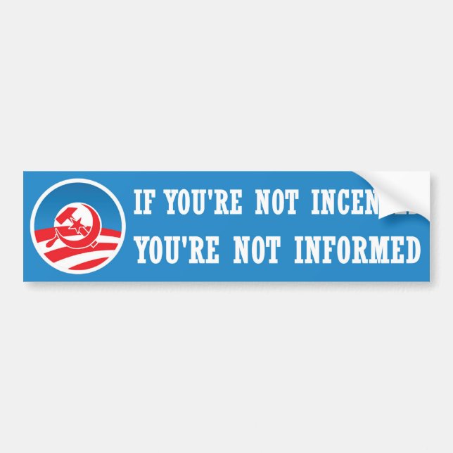 NOT INFORMED.jpg Bumper Sticker (Front)