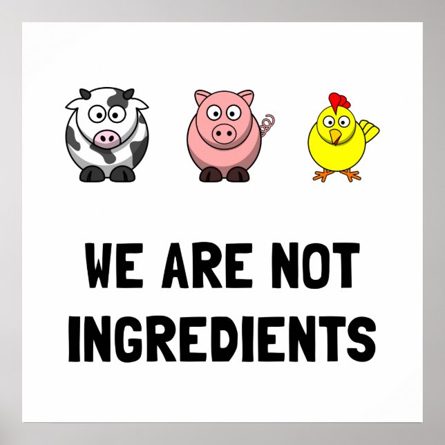 Not Ingredients Poster (Front)