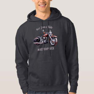 Not Just a Ride Masterpiece – Retro Motorbike Hoodie