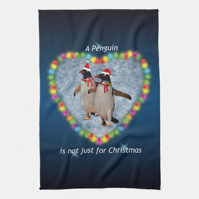 Not Just for Christmas Kitchen Towel (Vertical)