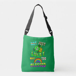 Not Just Lucky But Too Blessed Crossbody Bag