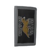 Not Like the Otters Tri-fold Wallet (Side)
